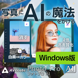 AVCLabs PhotoPro AI  (Windows版　ダウンロード版)